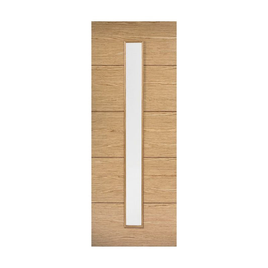 LPD Lille Oak Glazed Internal Door 78in x 27in x 35mm (1981 x 686mm)