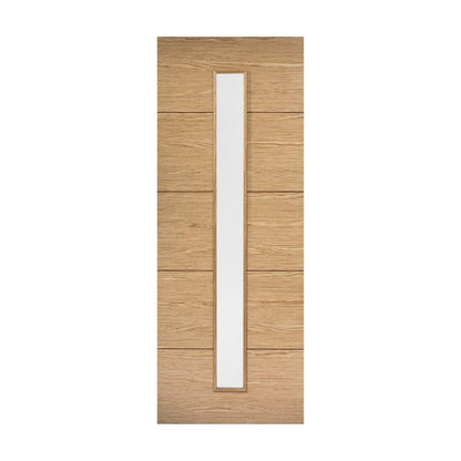 LPD Lille Oak Glazed Internal Door 78in x 30in x 35mm (1981 x 762mm)