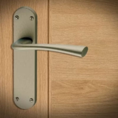 Kuban MAB Lever / Latch Plate Fire Door Handle Pack - All Sizes