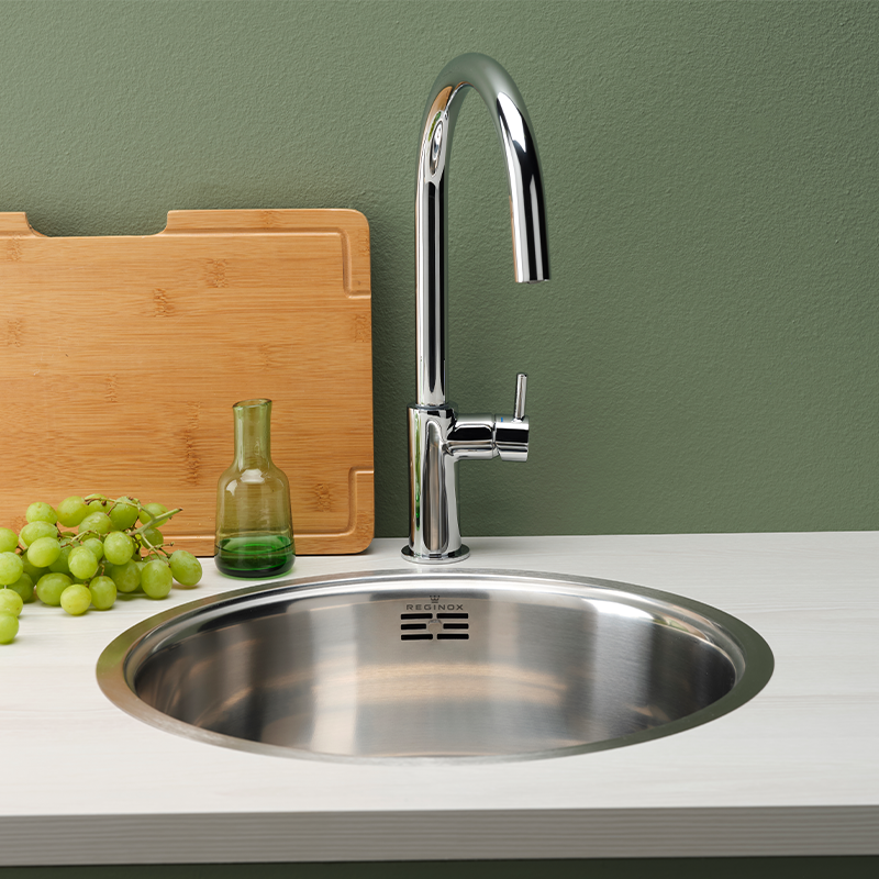 Reginox Comfort R18 390 Stainless Steel Inset Kitchen Sink