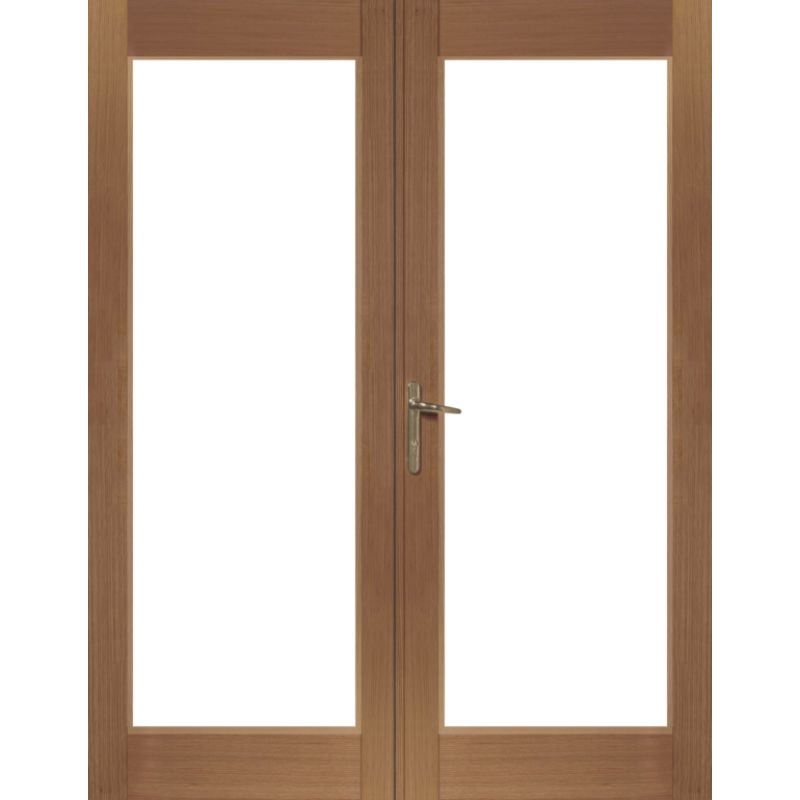 XL Joinery La Porte French Door External Hardwood Set (Chrome Hardware) 1490 x 2074mm