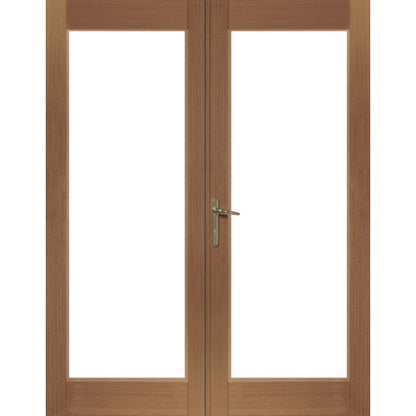 XL Joinery La Porte French Door External Hardwood Set (Chrome Hardware) 1490 x 2074mm