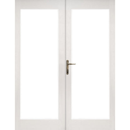 XL Joinery La Porte French Door in Pre-Finished External White (Brass Hardware) 1490 x 2074mm