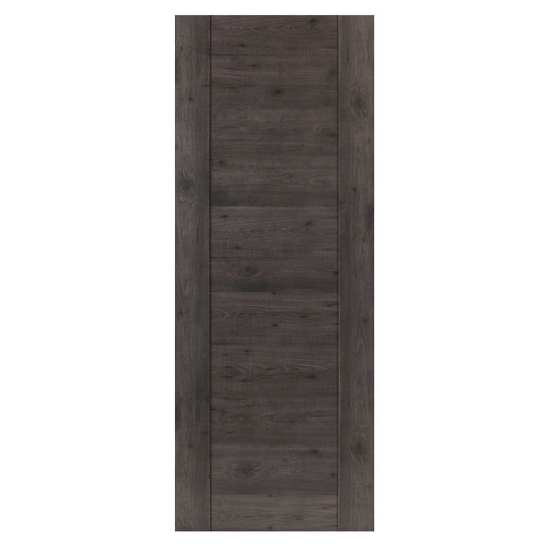 JB Kind Alabama Cinza Wood Effect Laminate Internal Door-78in x 24in x 35mm (1981 x 610mm)