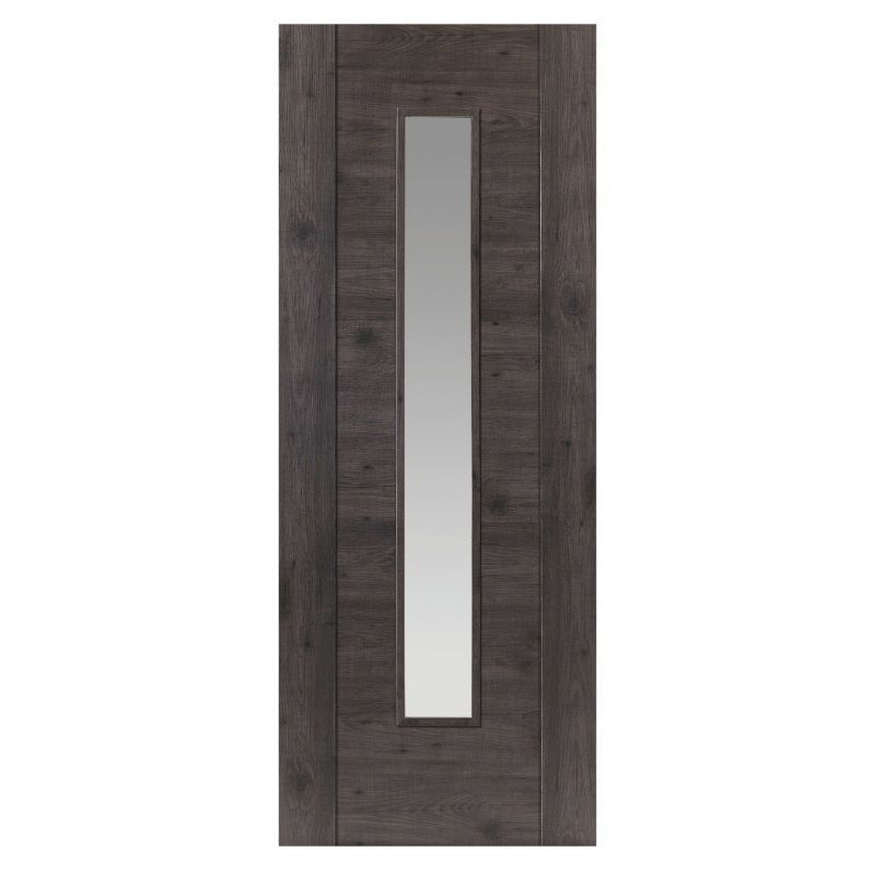 JB Kind Alabama Glazed Cinza Wood Effect Laminate Internal Door-78in x 27in x 35mm (1981 x 686mm)