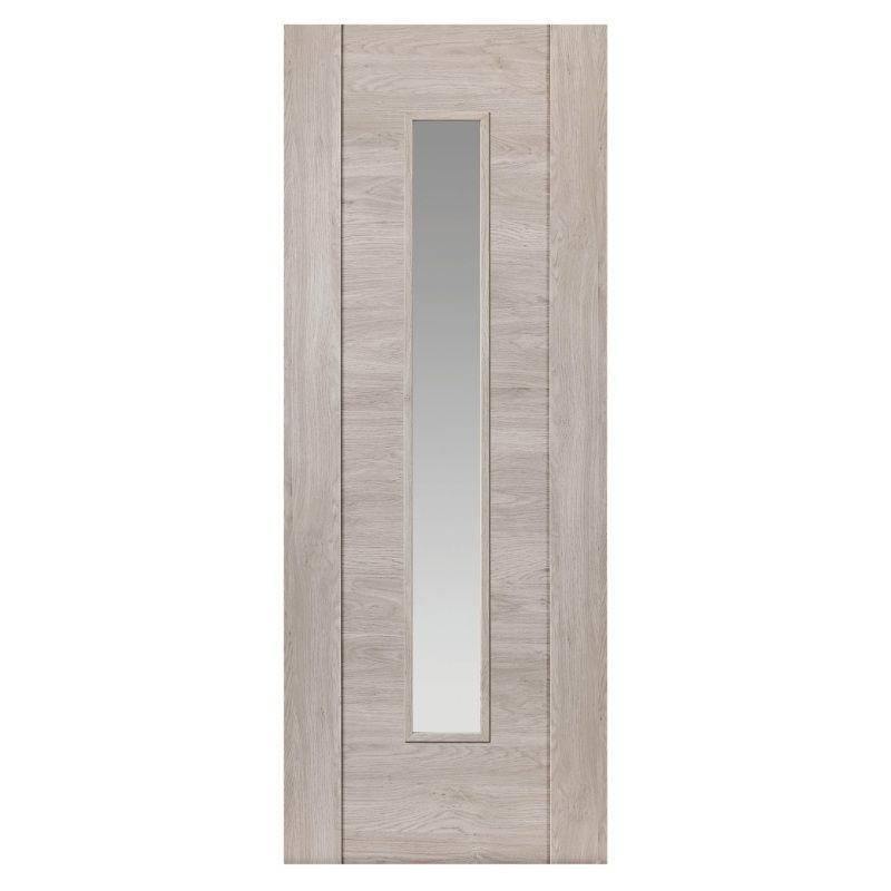 JB Kind Alabama Glazed Fumo Wood Effect Laminate Internal Door-78in x 30in x 35mm (1981 x 762mm)