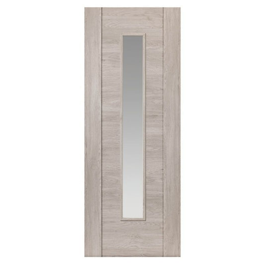 JB Kind Alabama Glazed Fumo Wood Effect Laminate Internal Door-78in x 33in x 35mm (1981 x 838mm)