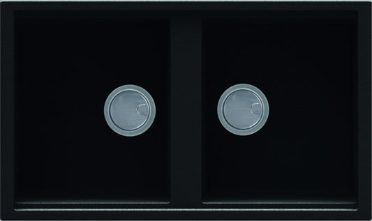 Image for Reginox Elleci Best 450 Granite Kitchen Sink Black BEST450 B