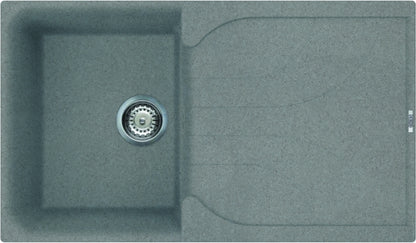 Image for Reginox Elleci Ego 400 Granite Kitchen Sink Titanium EGO400 TT