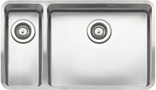 Image for Reginox Elite Ohio 18x40+50x40-L Stainless Steel Integrated Kitchen Sink