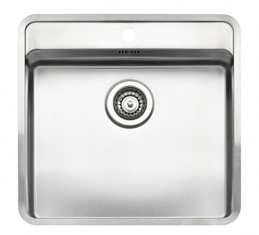 Image for Reginox Ohio 50x40 Tapwing Integrated Stainless Steel Kitchen Sink