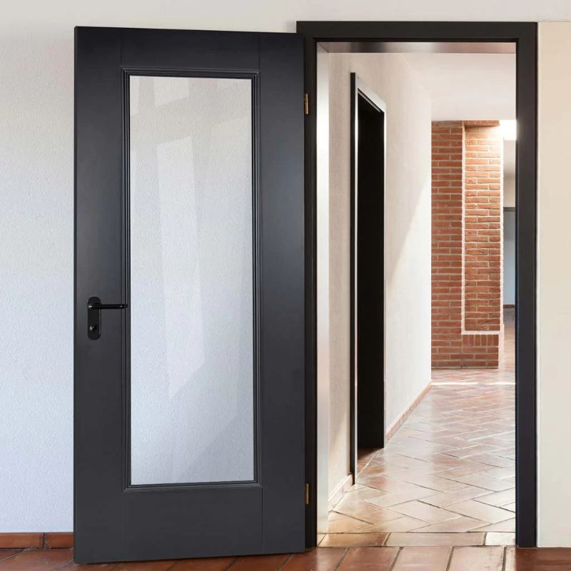 Image for LPD Black Eindhoven Glazed 1L Internal Door