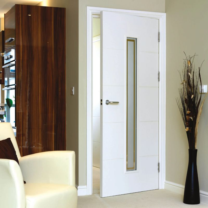 JB Kind White Primed  Dominion Internal Fire Door 1981 X 838 X 44mm