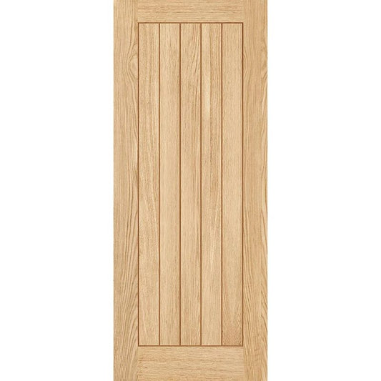 LPD Doors Belize Oak Pre-finished FD60 5 Panel Internal Fire Door