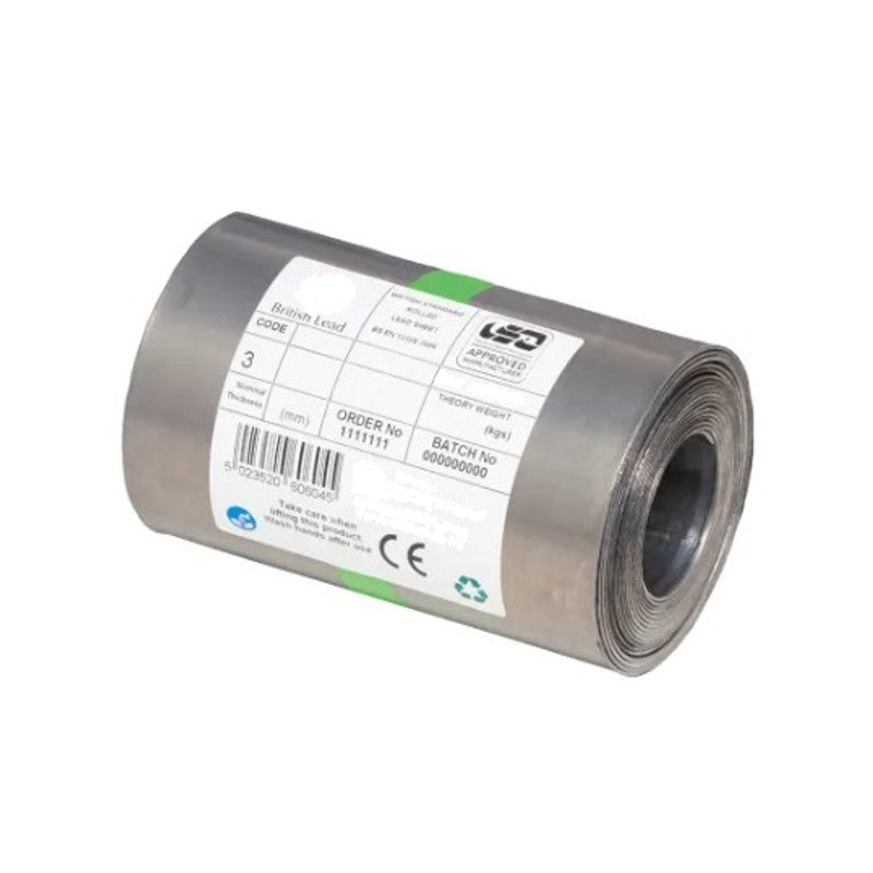 Lead Flashing Code 3 - 100mm x 6m Roll