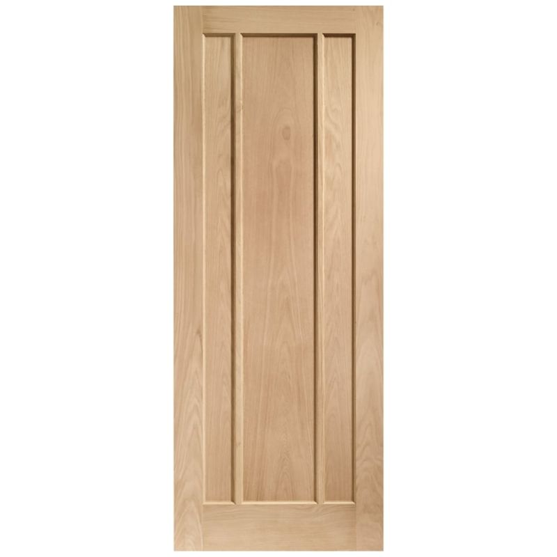 Image for XL Joinery Worcester 3 Panel Internal Oak Door 1981 x 762 x 35mm (30")