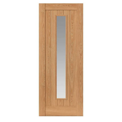 JB Kind Hudson Glazed Oak Effect Laminate Cottage Internal Door-78in x 27in x 44mm (1981 x 686mm)