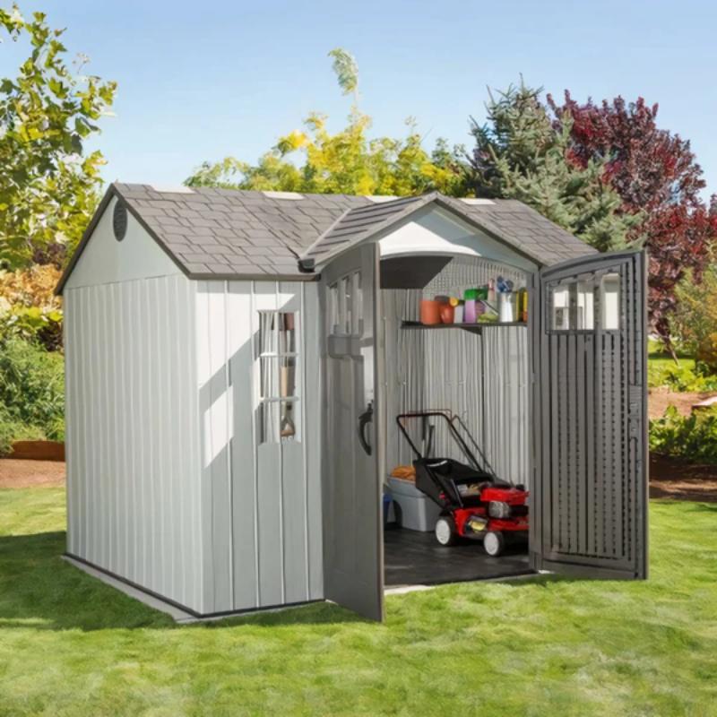 Lifetime Heavy Duty Plastic Garden Shed - All SIzes