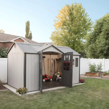 Lifetime Heavy Duty Plastic Garden Shed - All SIzes