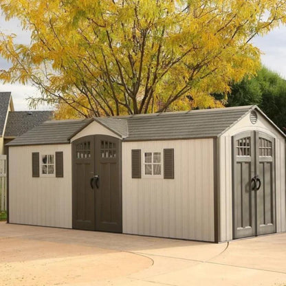 Lifetime Heavy Duty Plastic Shed All Sizes