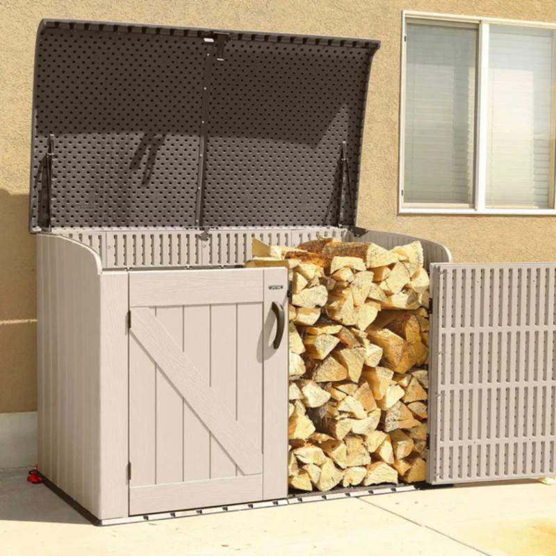 Lifetime 6ft x 3.5ft Heavy Duty Horizontal Storage Plastic Shed