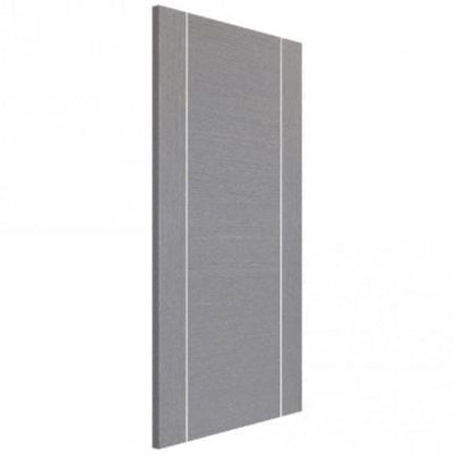 Internal Light Grey Pre-Finished Forli Fire Door - All Sizes