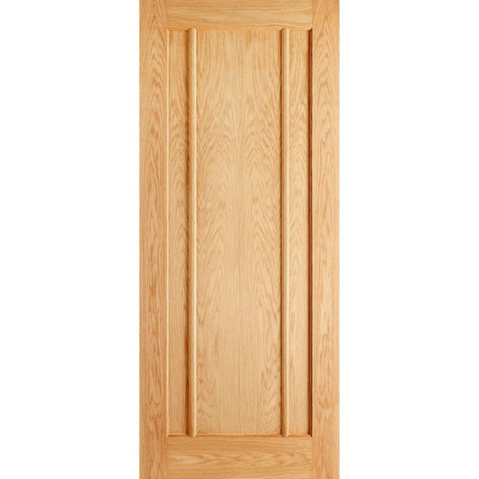 LPD Lincoln Oak 3 Panel Internal Fire Door 78in x 27in x 44mm (1981 x 686mm)