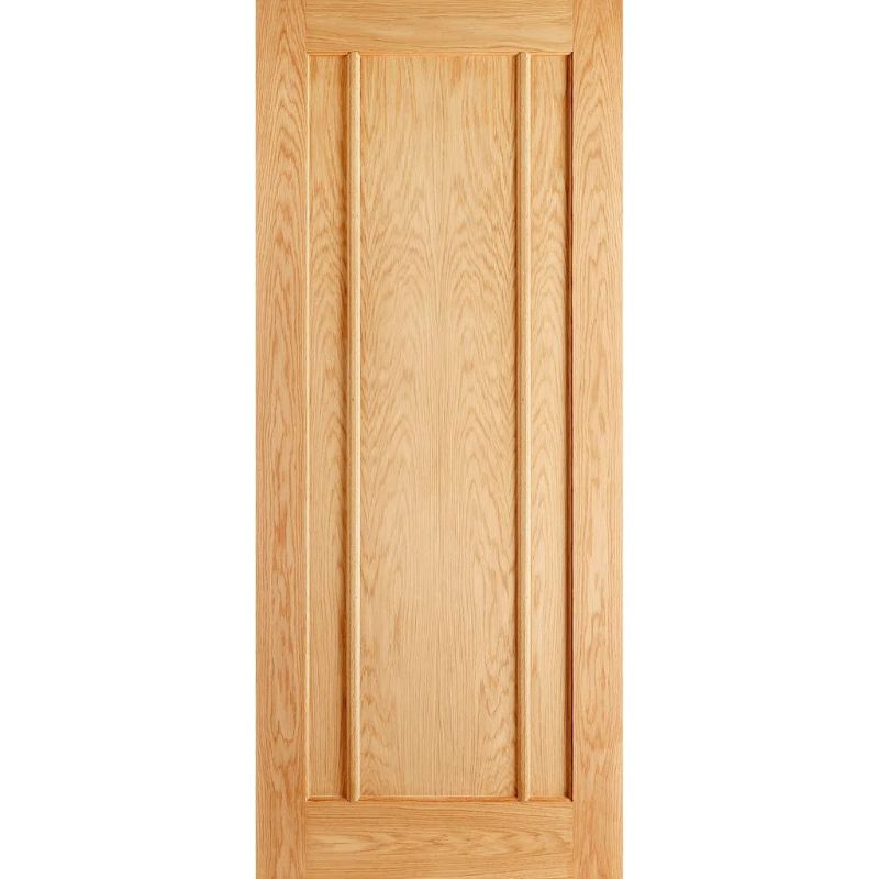 LPD Lincoln Oak 3 Panel Internal Fire Door-80in x 32in x 35mm (2032 x 813mm)