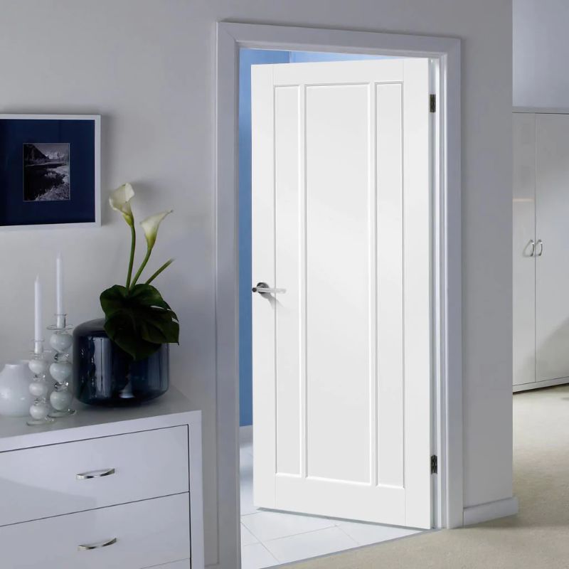 LPD Lincoln White Primed Composite 3 Panel Internal Door 78in x 27in x 35mm (1981 x 686mm)