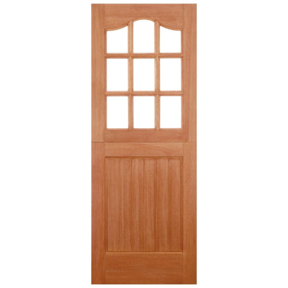 Image for LPD Stable 9 Lite Dowel Hardwood External Door