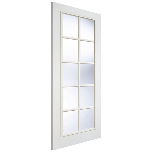 Image for LPD White Moulded 10 Lite Glazed Internal Door