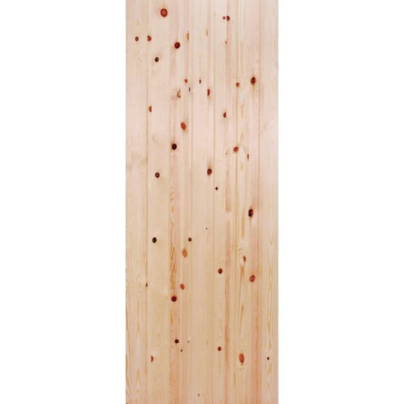 LPD Redwood Ledged and Braced Exterior Door 78in x 24in x 38mm (1981 x 610mm)