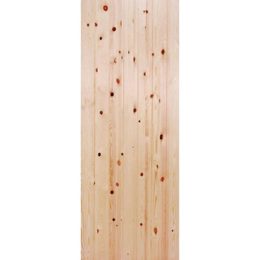 LPD Redwood Ledged and Braced Exterior Door 78in x 24in x 38mm (1981 x 610mm)