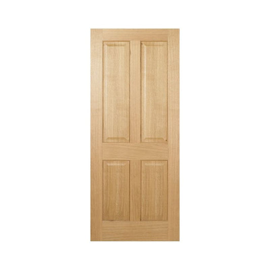 LPD Regency Oak 4 Panel Internal Door 78in x 30in x 35mm (1981 x 762mm)