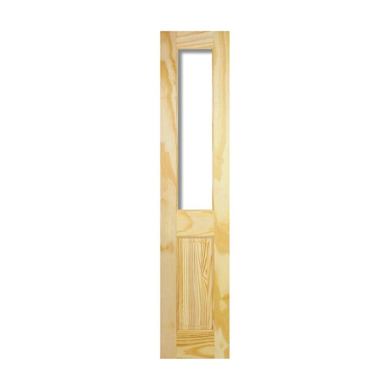 LPD Richmond Clear Pine Half Internal Door 78in x 15in x 35mm (1981 x 381mm)