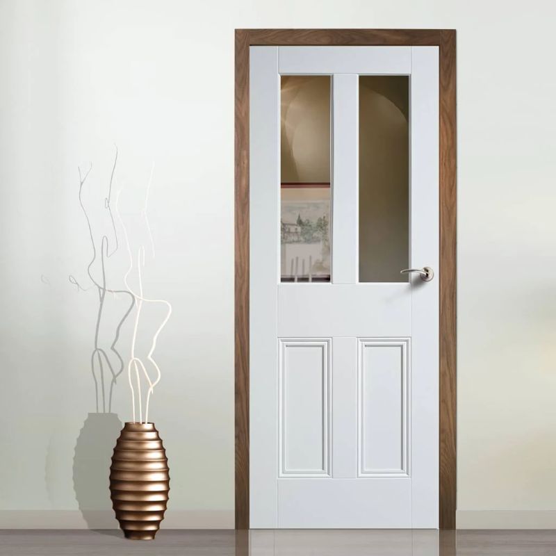 LPD Nostalgia Unglazed 2 Panel 2 Lite Internal Door 78in x 33in x 35mm (1981 x 838mm)