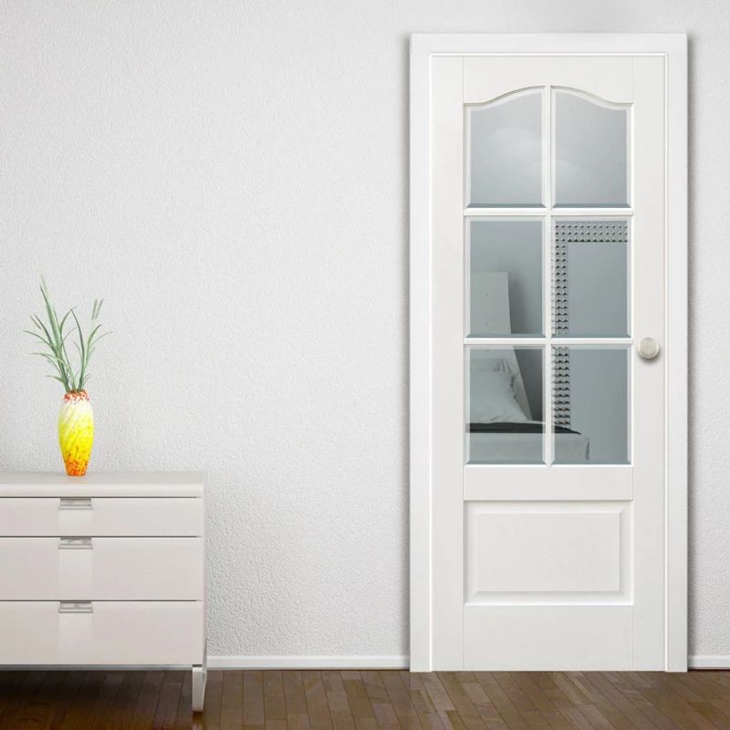 LPD Kent White Composite Glazed Internal Door 78in x 33in x 35mm (1981 x 838mm)