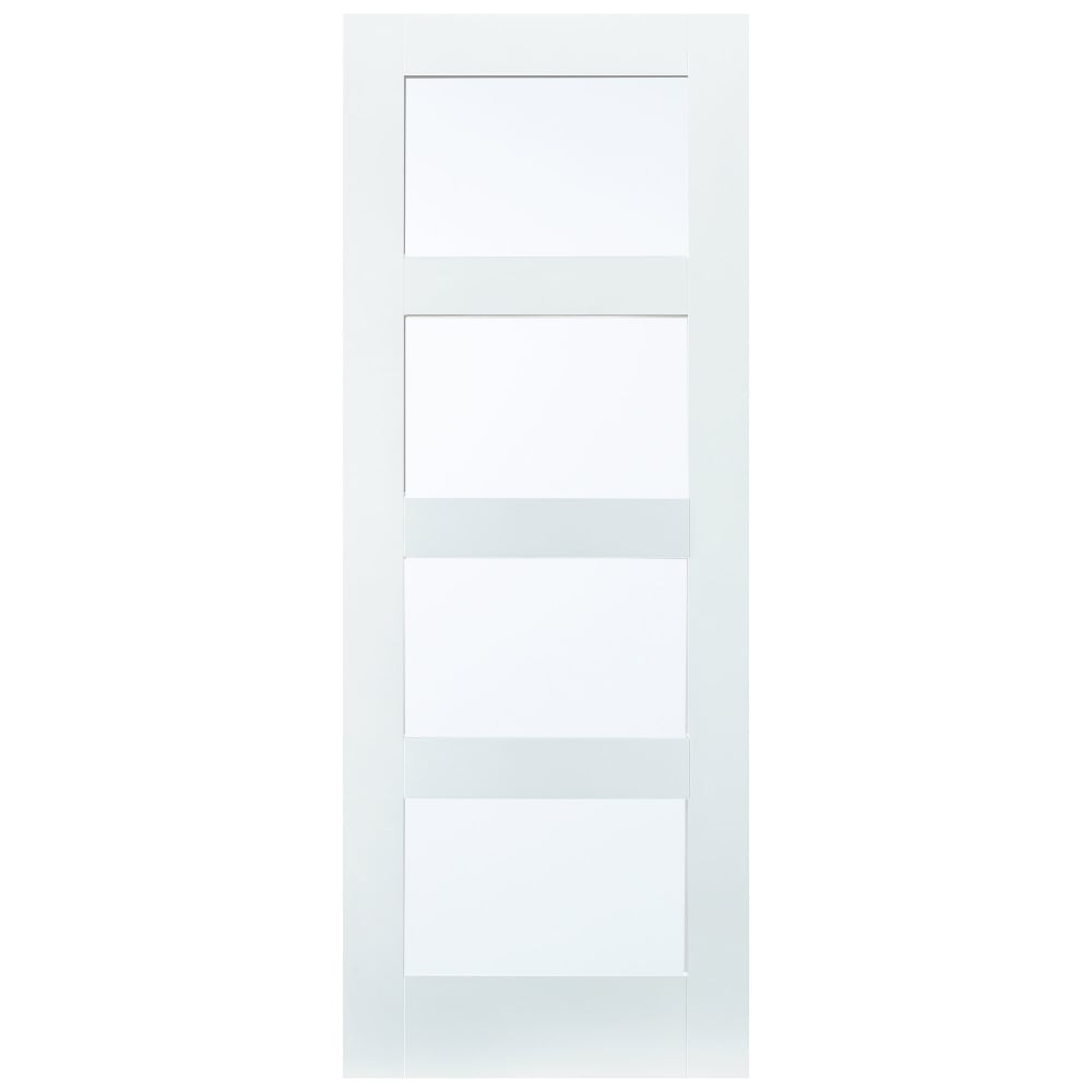 Image for LPD Shaker 4 Panel White Primed Internal Door