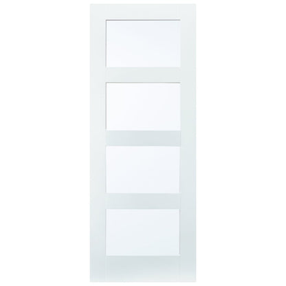 Image for LPD Shaker 4 Panel White Primed Internal Door