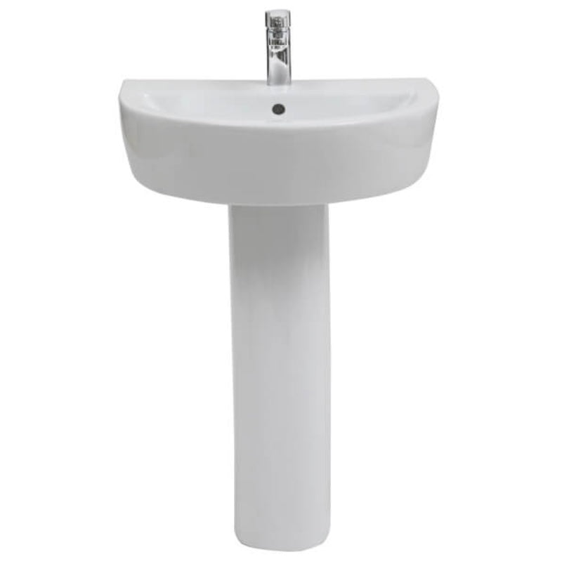 Aqua Emme 560mm Basin - 1 Tap Hole 