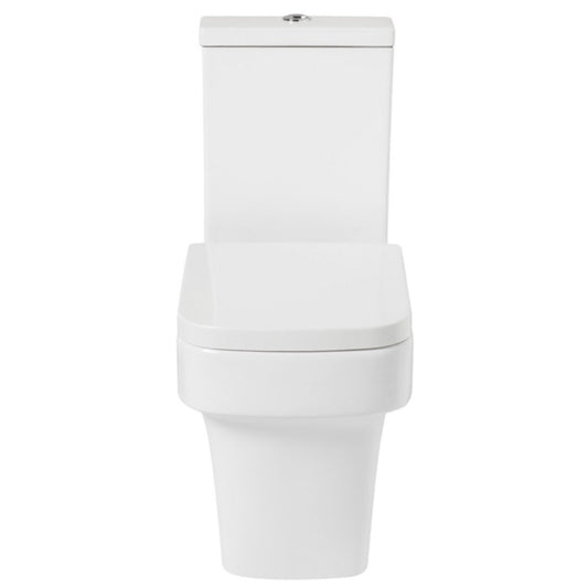 Aqua Medici Close Coupled Toilet with Closed, Flush to Wall Back