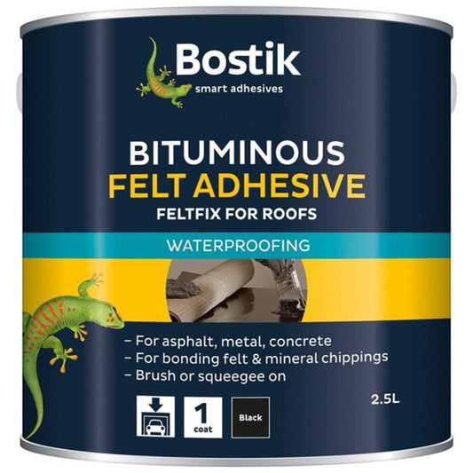 Bostik Bituminous Felt Adhesive x 2.5 Litre