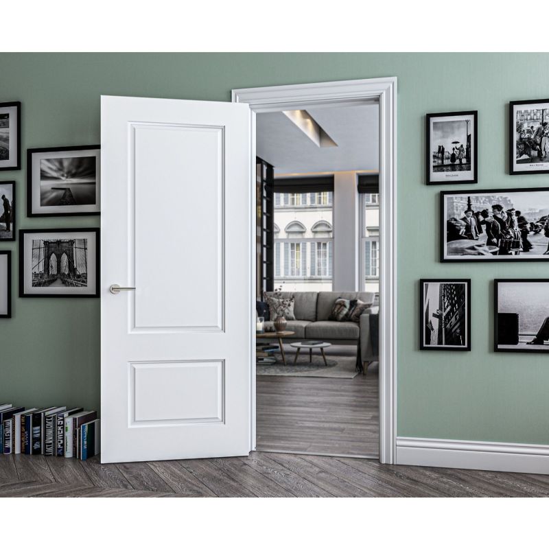 Deanta Madison Interior White Primed Door