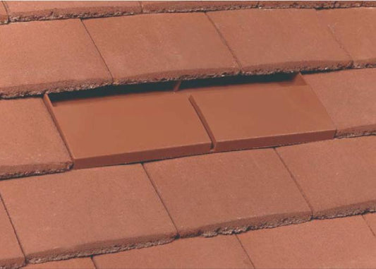 Klober Uni-Plain Tile Vent - Brown