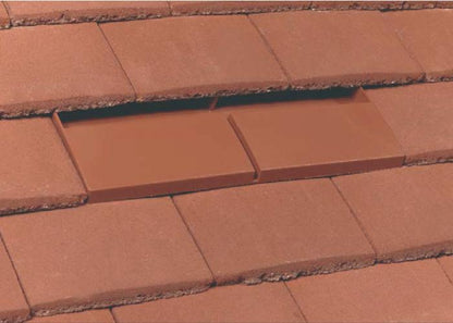 Klober Uni-Plain Tile Vent - Brown Granular (6000mm2)