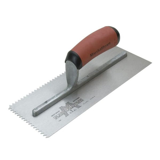 Marshalltown 4mm V Notch Trowel Durasoft Handle