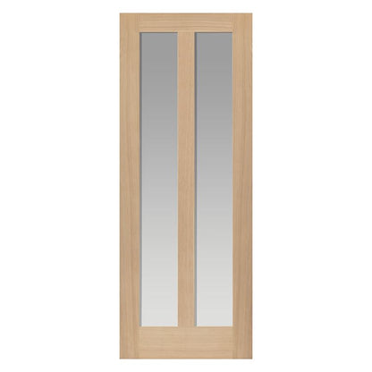 JB Kind Oak Glazed Matterhorn Internal Door Unfinished 1981 X 686 X 35mm