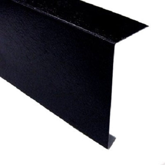 Ultratrim Plastisol Coated Steel Edge Trim 3m x 100mm x 55mm - Black