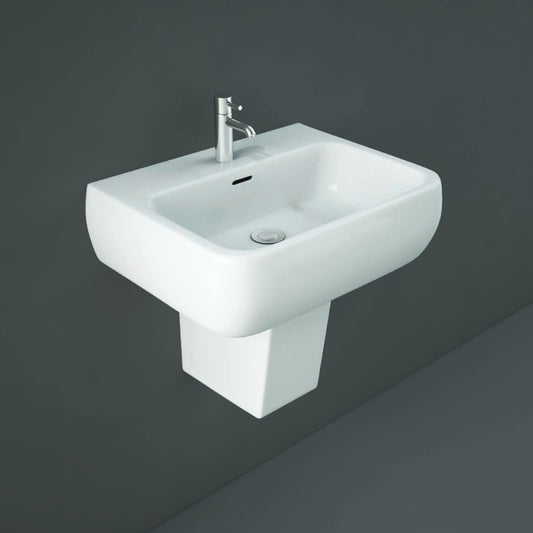 RAK Ceramics Metropolitan Semi Pedestal For 52cm Basin