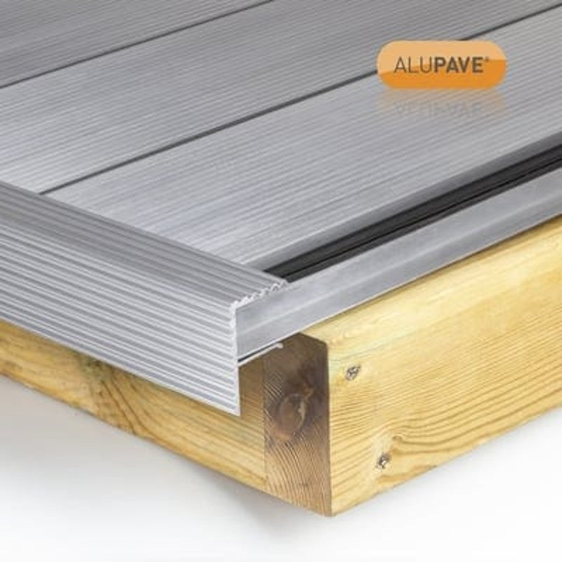 Alupave Fireproof Decking Board Endstop Bar - All Sizes